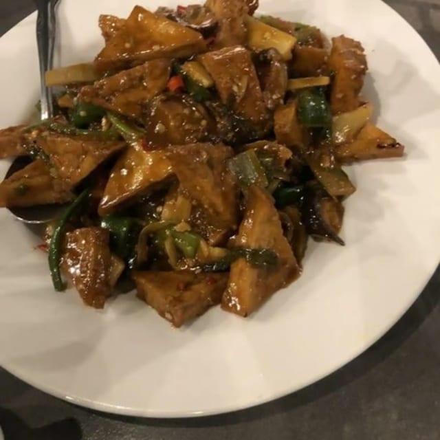 V3. Black Mushroom with Tofu.