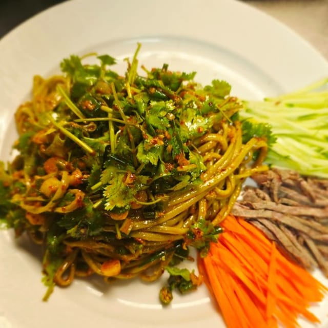 N15. Szechuan Cold Noodle W/ Chili Sauce.