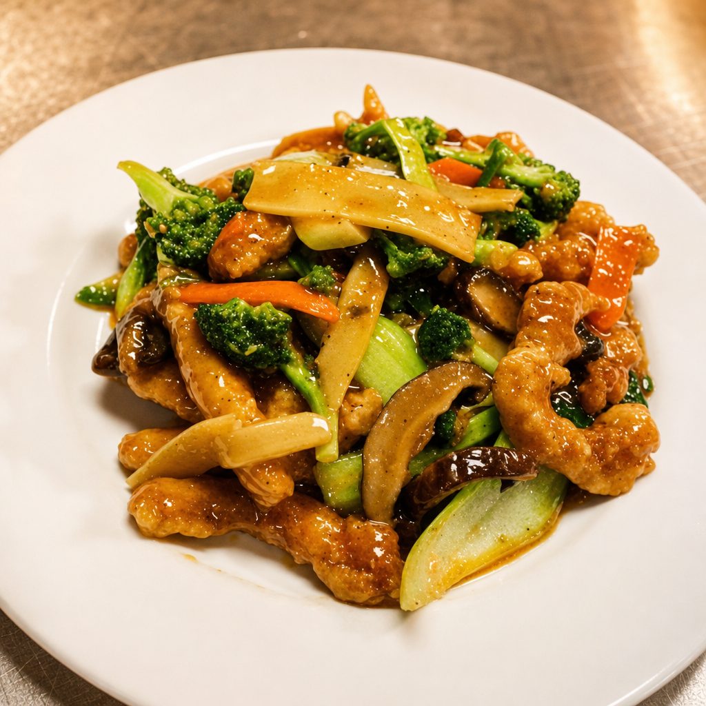 P3. Hot Pepper Pork.